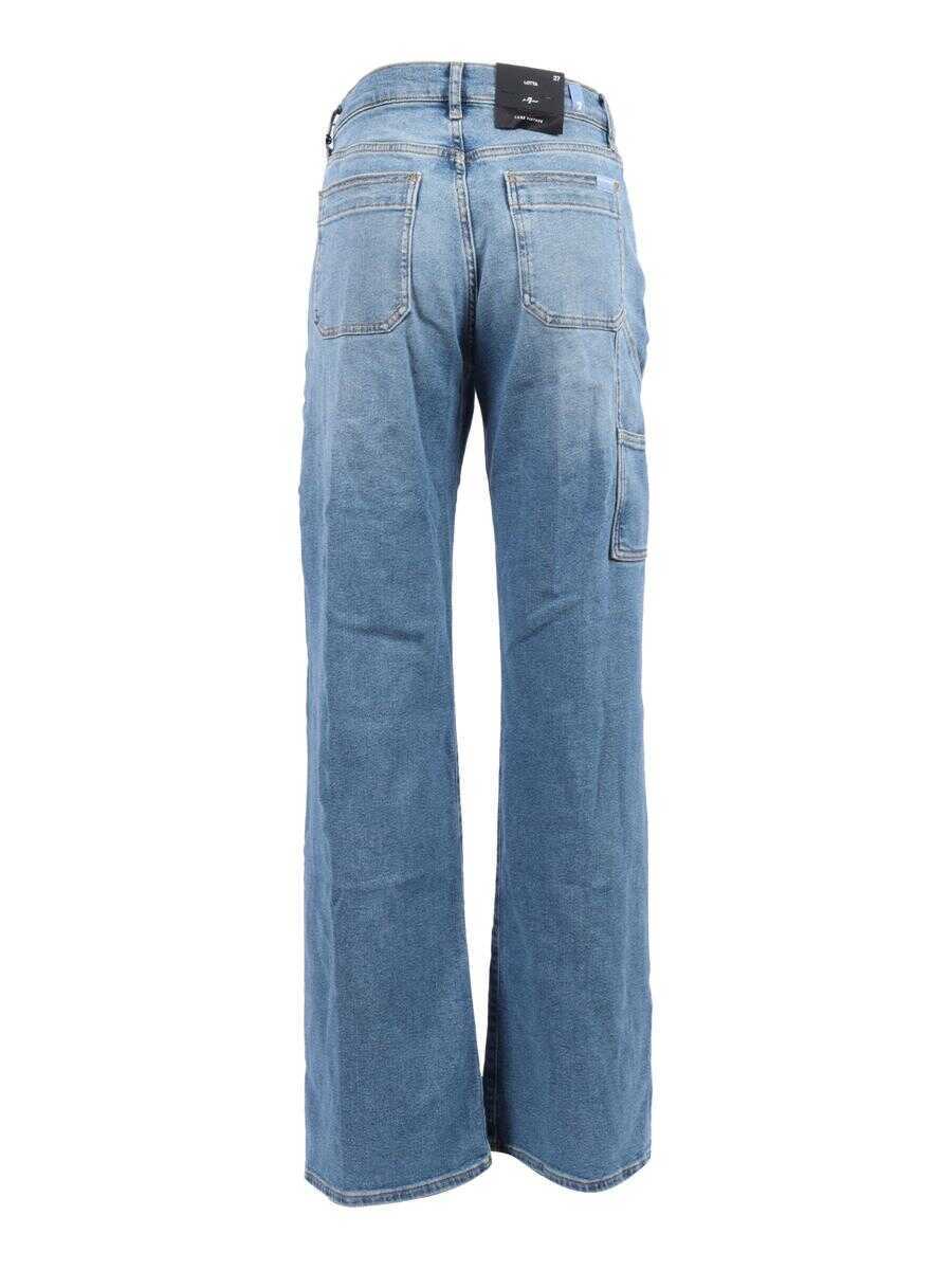 Blugi 7 For All Mankind 7 For All Mankind Jeans BLUE Femei (BM 18733659) 2