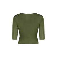 Imbracaminte Dama pagina 253 - Topuri Saint Laurent Saint Laurent Viscose Top GREEN Femei (BM 18733866) - B-mall.ro