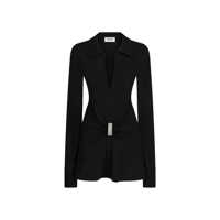 Rochii The Attico Black Mini Dress Femei