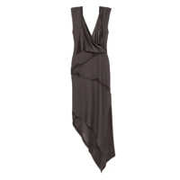 Rochii The Attico Midi Dress With Twisted Detail Femei