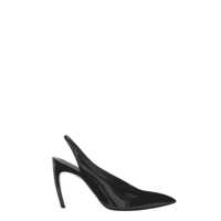 Sneakers The Attico Black "Viper" Slingback Femei