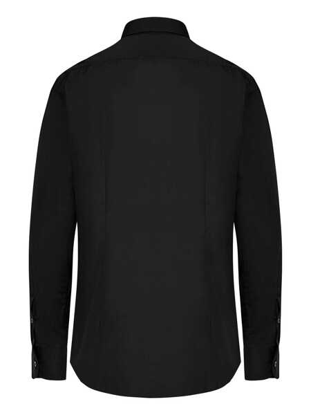 Camasi Franzese Collection Franzese Napoli Montezemolo Model Shirt Black Barbati (BM 18734316) 2