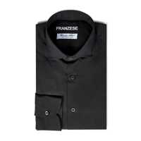 Camasi Franzese Collection pentru Barbati - Camasi Franzese Collection Franzese Napoli Montezemolo Model Shirt Black Barbati (BM 18734316) - B-mall.ro