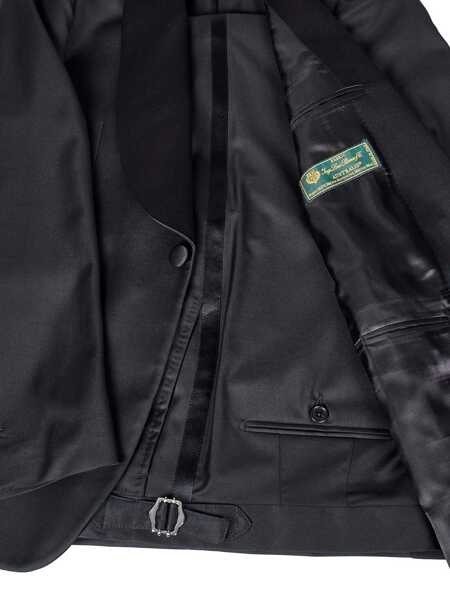 Costume Franzese Collection Franzese Napoli Brad Pitt Model Suit Black Barbati (BM 18734430) 4