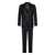 Franzese Collection Franzese Napoli Brad Pitt Model Suit Black