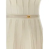 Rochii Elisabetta Franchi Dama - Rochii Elisabetta Franchi Elisabetta Franchi Weft Dress Jour WHITE Femei (BM 18734451) - B-mall.ro
