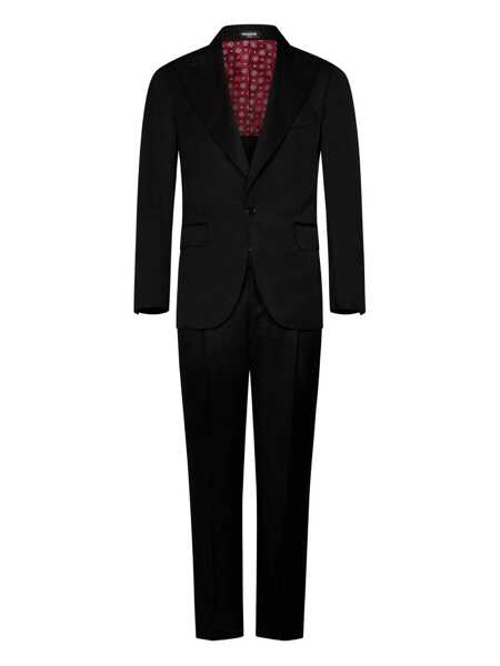 Costume Franzese Collection Franzese Napoli James Bond Model Suit Black Barbati (BM 18734658) 1