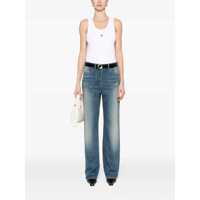 Imbracaminte Dama pagina 127 - Topuri Givenchy Givenchy Cotton Tank Top WHITE Femei (BM 18734814) - B-mall.ro