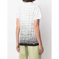 Imbracaminte 10 CORSO COMO Dama - Topuri 10 CORSO COMO 10 Corso Como T-Shirts And Polos WHITE - BLACK PRINT Femei (BM 18734856) - B-mall.ro