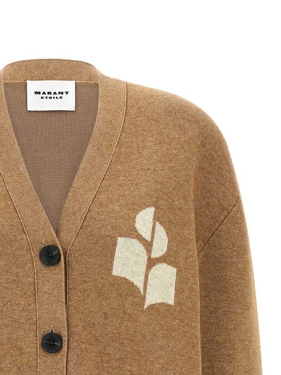 Cardigane Isabel Marant Isabel Marant toile Norton Cardigan Beige Femei (BM 18734874) 3