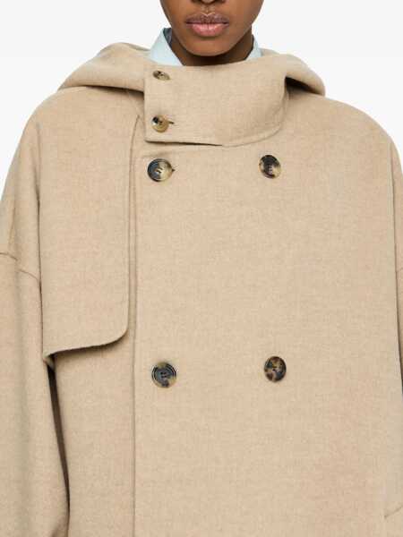 Paltoane JW Anderson JW Anderson Coats BEIGE O TAN Femei (BM 18734955) 5