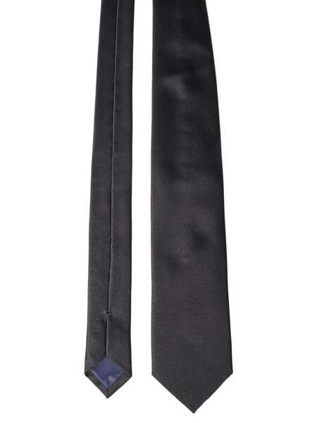 Cravate Franzese Collection Franzese Napoli Groom Smoking Model Tie Black Barbati (BM 18734979) 2