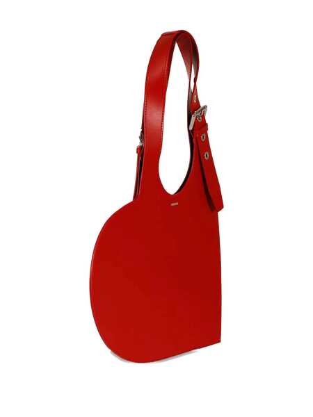 Genti de mana COPERNI Belt Heart Red Handbag With Heart Shaped Design And Adjustable Belted Handle In Leather Woman RED Femei (BM 18735030) 2