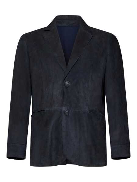 Sacouri Franzese Collection Franzese Napoli Gianni Agnelli Model Blazer BLUE Barbati (BM 18735114) 1