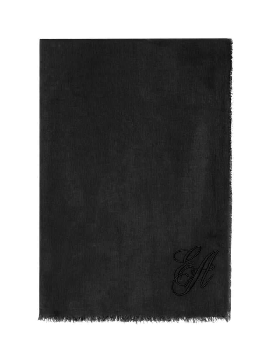 Esarfe Emporio Armani Emporio Armani Scarfs Black Femei (BM 18735279) 1