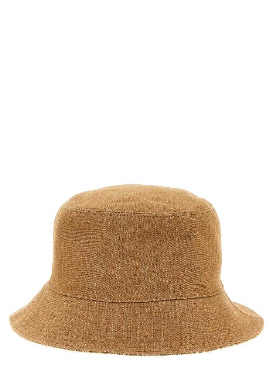Palarii Fendi Fendi Reversible Bucket Hat BROWN Femei (BM 18735528) 3