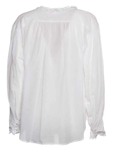 Topuri Isabel Marant Isabel Marant toile Pamias Top WHITE Femei (BM 18735972) 3