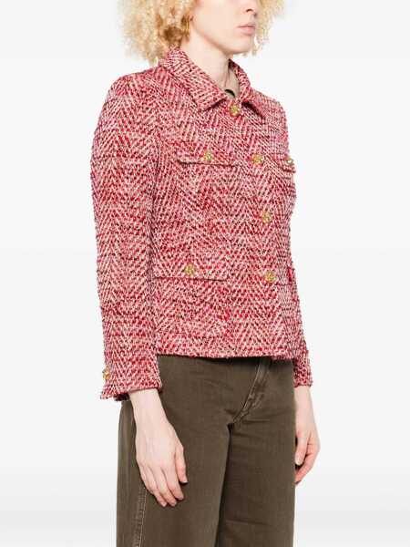 Geci Tagliatore Tagliatore Jackets PINK Femei (BM 18736002) 3