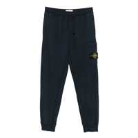 Pantaloni Stone Island Blue Cotton Jogger Pants Barbati