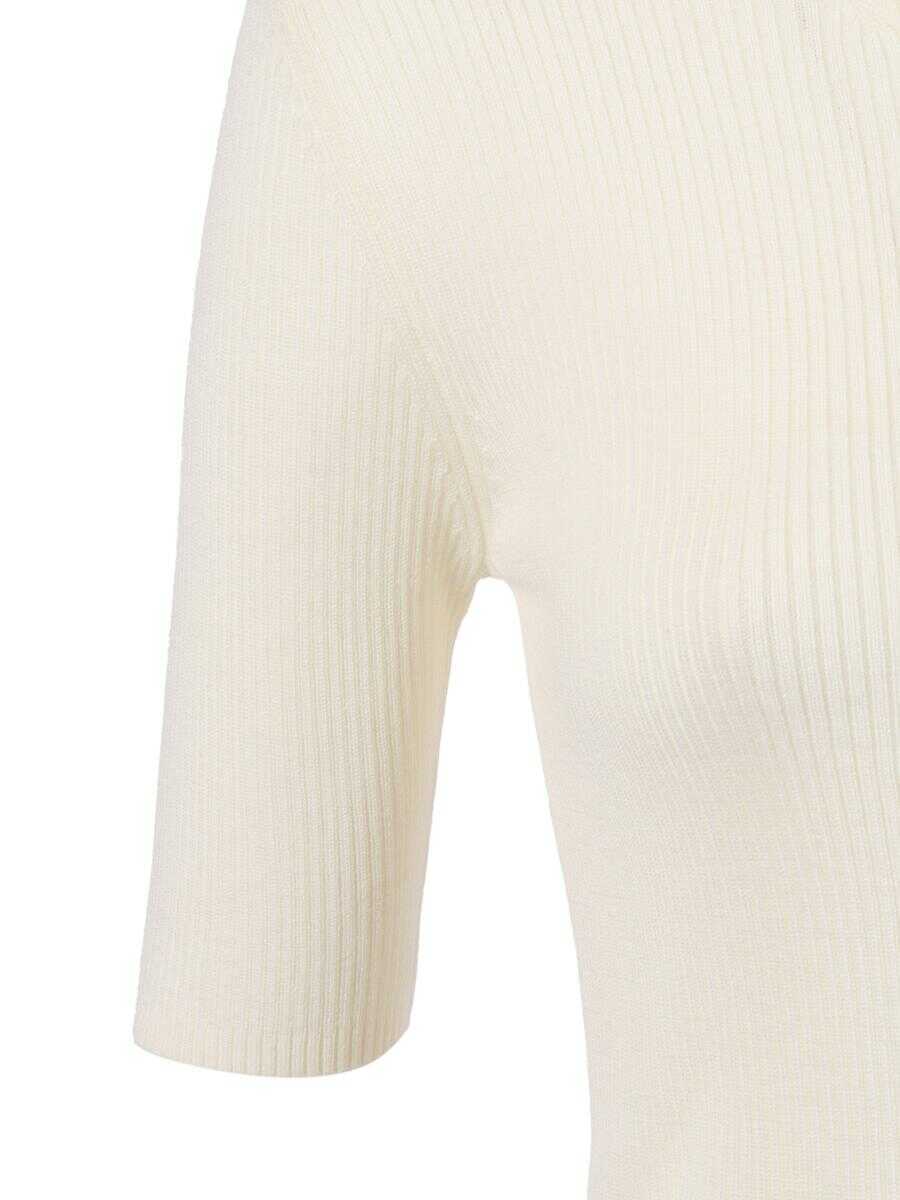 Pulovere P.A.R.O.S.H. P.A.R.O.S.H. Girocoll WHITE Femei (BM 18736395) 3