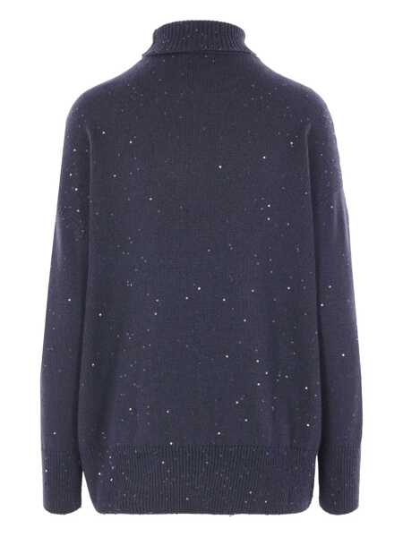 Pulovere Brunello Cucinelli Brunello Cucinelli Sweaters COOL BLUE Femei (BM 18736572) 2