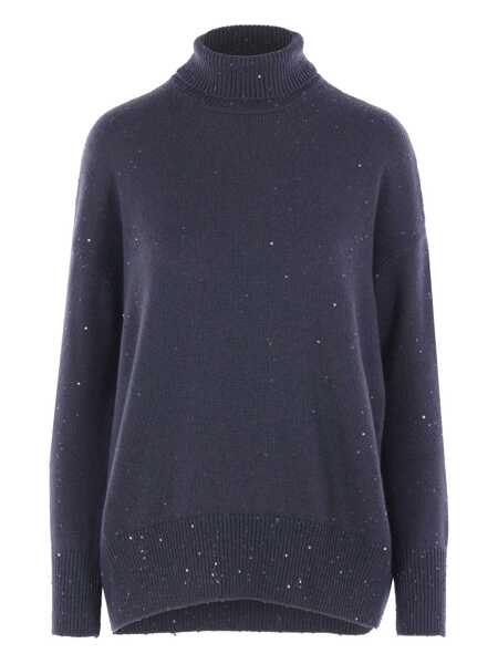 Pulovere Brunello Cucinelli Brunello Cucinelli Sweaters COOL BLUE Femei (BM 18736572) 1