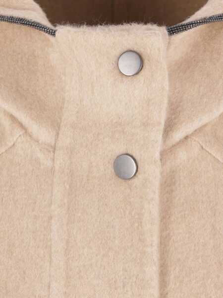 Geci Brunello Cucinelli Brunello Cucinelli Jackets Beige Femei (BM 18736629) 4