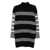 Liu Jo Liu Jo Knitted Dress With A Horizontal Stripe Pattern Black