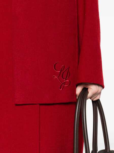 Paltoane Liu Jo Liu Jo Red Coat With Scarf RED Femei (BM 18736713) 5
