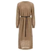 Rochii Brunello Cucinelli 'Dazzling Net' Dress Femei