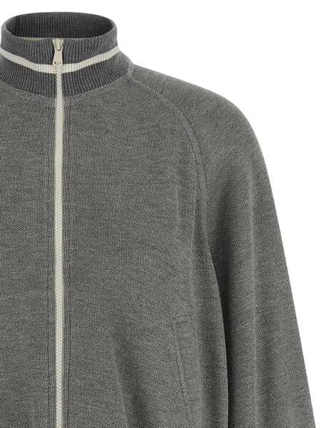Pulovere Brunello Cucinelli Brunello Cucinelli Sparkling Sweatshirt SILVER Femei (BM 18736869) 4