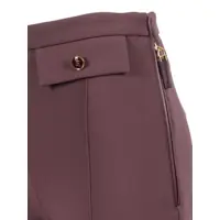 Pantaloni casual Elisabetta Franchi Dama - Pantaloni casual Elisabetta Franchi Elisabetta Franchi Pants Red Femei (BM 18737112) - B-mall.ro