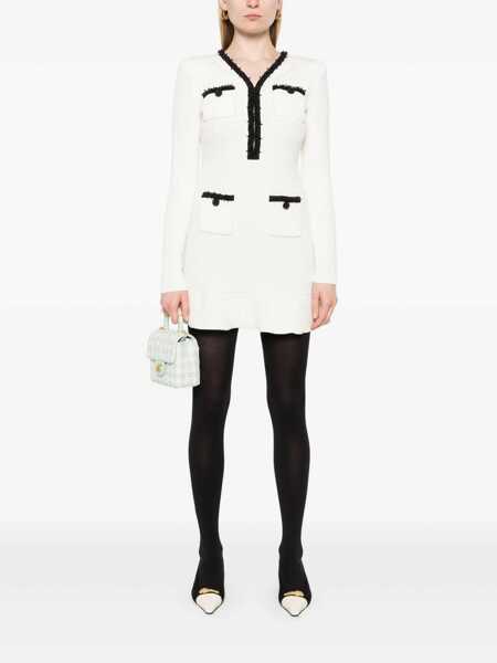 Rochii Self-Portrait Self-Portrait Dresses WHITE Femei (BM 18737313) 2