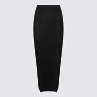 Fuste Rick Owens Black Wool Skirt Femei