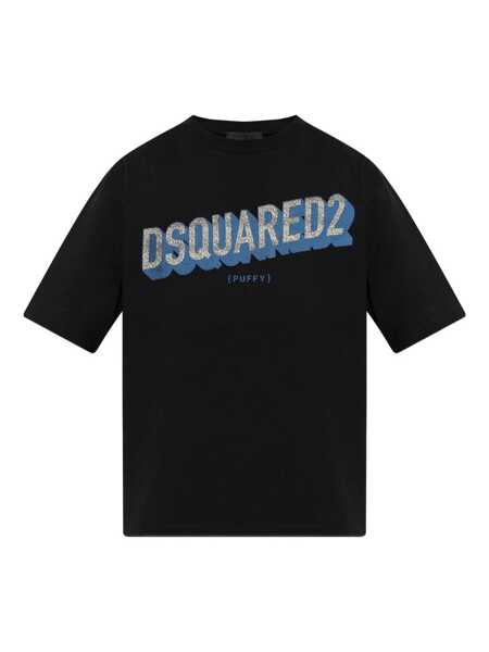 Topuri DSQUARED2 DSQUARED2 T-Shirts And Polos Black Barbati (BM 18737445) 1