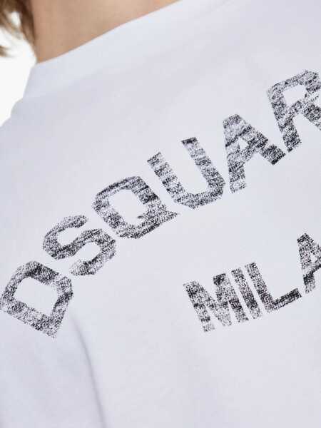 Topuri DSQUARED2 DSQUARED2 T-Shirts And Polos WHITE Barbati (BM 18737454) 5