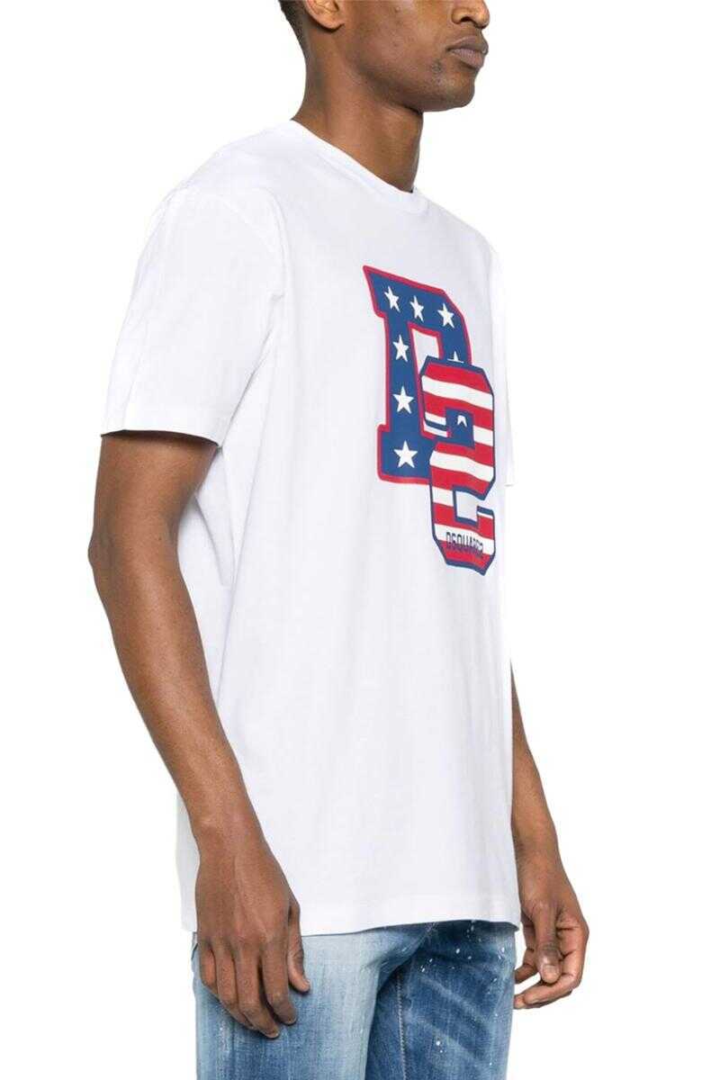 Topuri DSQUARED2 DSQUARED2 T-Shirts WHITE Barbati (BM 18737466) 2