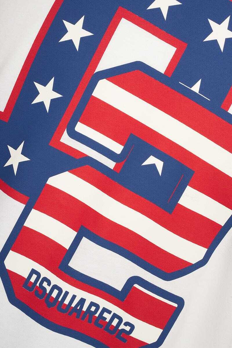 Topuri DSQUARED2 DSQUARED2 T-Shirts WHITE Barbati (BM 18737466) 3