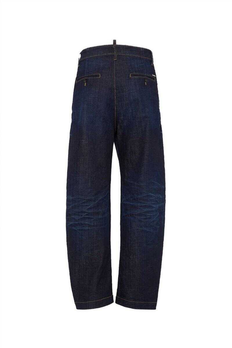 Pantaloni DSQUARED2 DSQUARED2 Trousers Navy Barbati (BM 18737487) 2