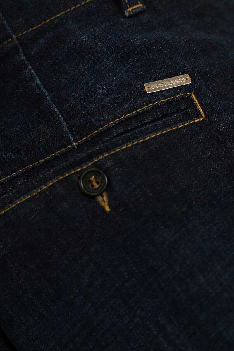 Pantaloni DSQUARED2 DSQUARED2 Trousers Navy Barbati (BM 18737487) 3