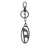 Diesel Diesel Rhinestone Keychain Black