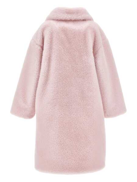 Paltoane Monnalisa HAIRY PELUCHE TEDDY COAT Pink Fete (BM 18738309) 2