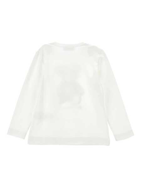 Tricouri Monnalisa TEDDY JERSEY T-SHIRT White Fete (BM 18738315) 2