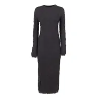 Rochii Fabiana Filippi MERINO WOOL KNIT DRESS WITH EMBOSSED EFFECT