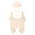 Fendi STRETCH JERSEY ONESIE SET Beige