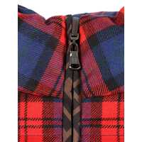 Geci de iarna pentru Fete - Geci de iarna Fendi RED TARTAN DOWN JACKET Red Fete (BM 18738348) - B-mall.ro