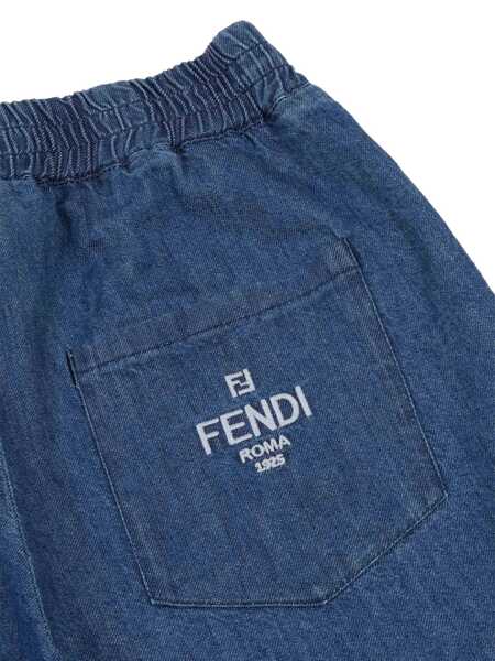 Pantaloni casual Fendi LIGHT DENIM PANTS Blue Fete (BM 18738360) 4