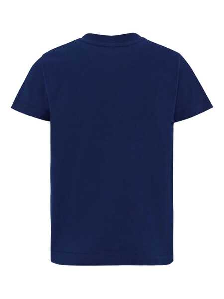 Tricouri Fendi JERSEY T-SHIRT Blue Fete (BM 18738375) 2
