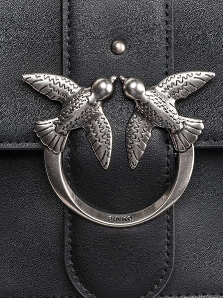 Genti tip postas Pinko Crossbody bags Black Femei (BM 18738492) 4