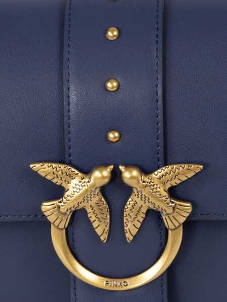 Genti tip postas Pinko Crossbody bags Blue Femei (BM 18738495) 3